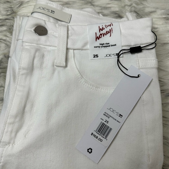 NWT JOE’S Size 25 The Hi Honey High Rise Curvy Cropped Bootcut Jeans - Picture 7 of 8